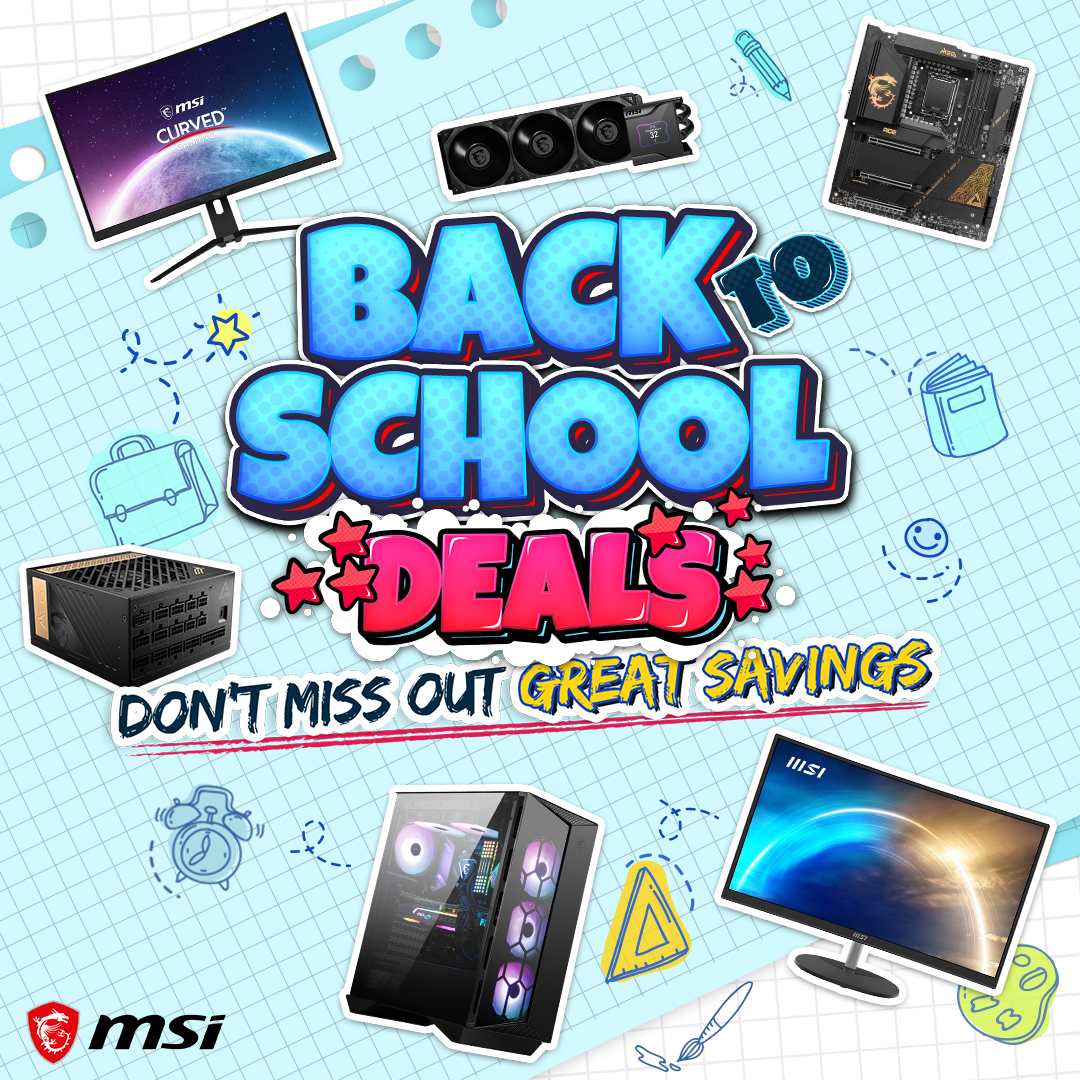 MSI Back to School Deals