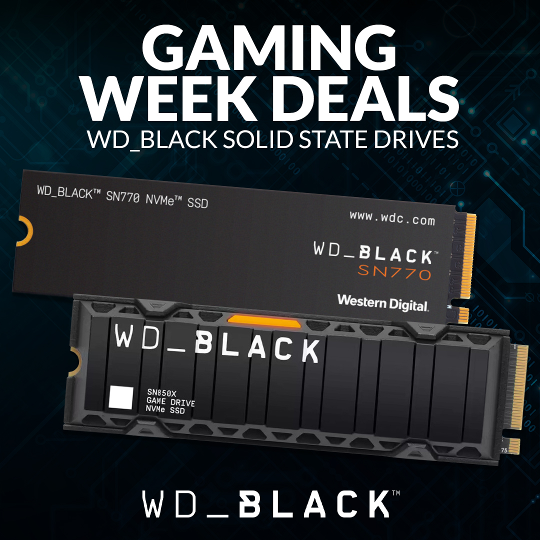 WD Gaming Week Deals