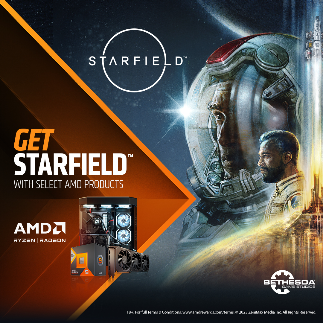 Get Starfield with select AMD products