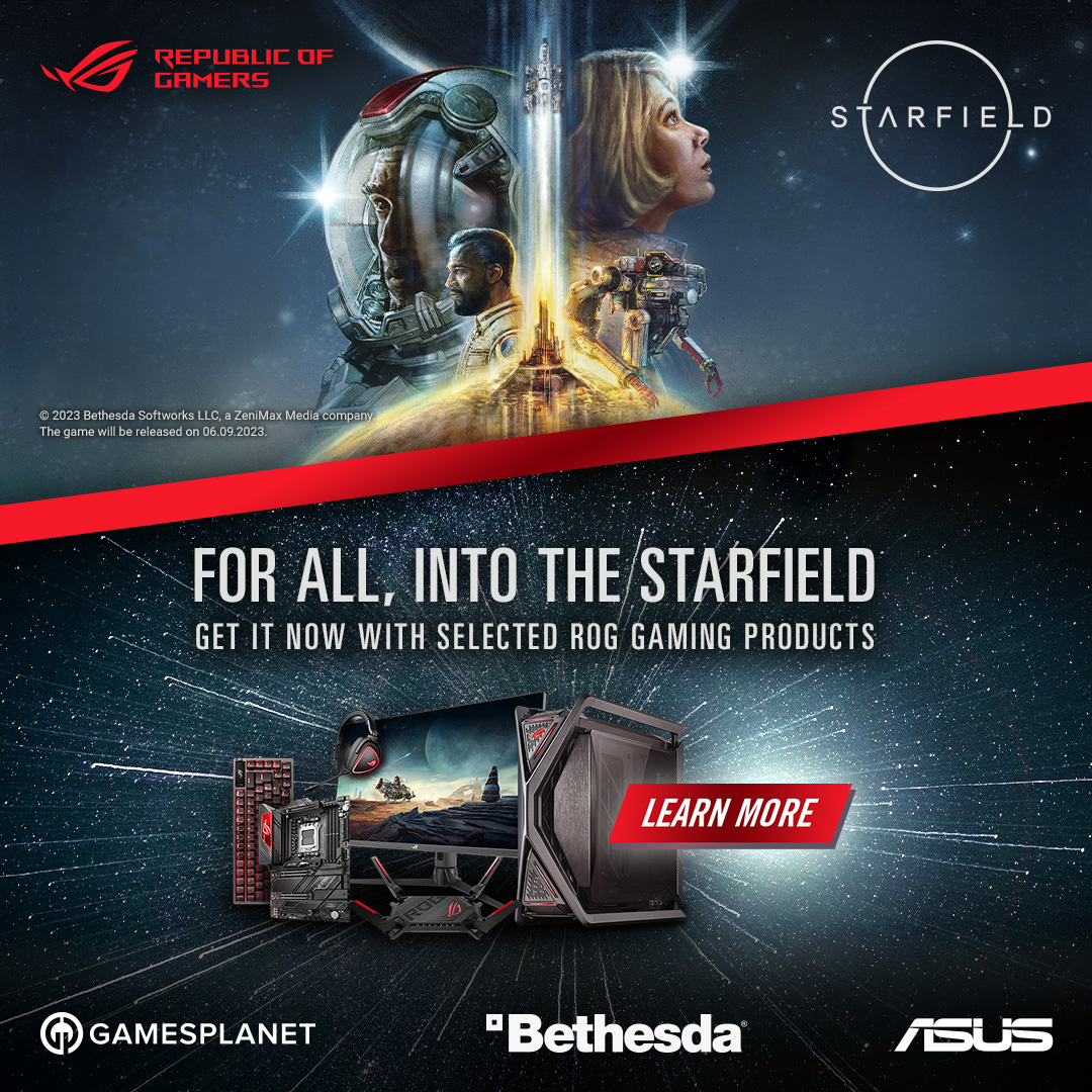 Powered By Asus - Starfield Promotion