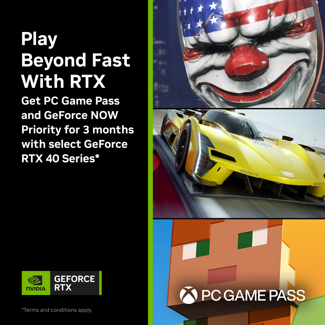  - NVIDIA - PC Game Pass and Geforce Now Bundle