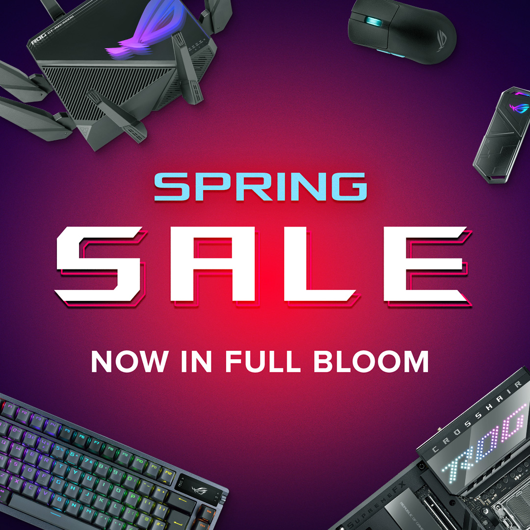 ASUS Easter Sale on various products