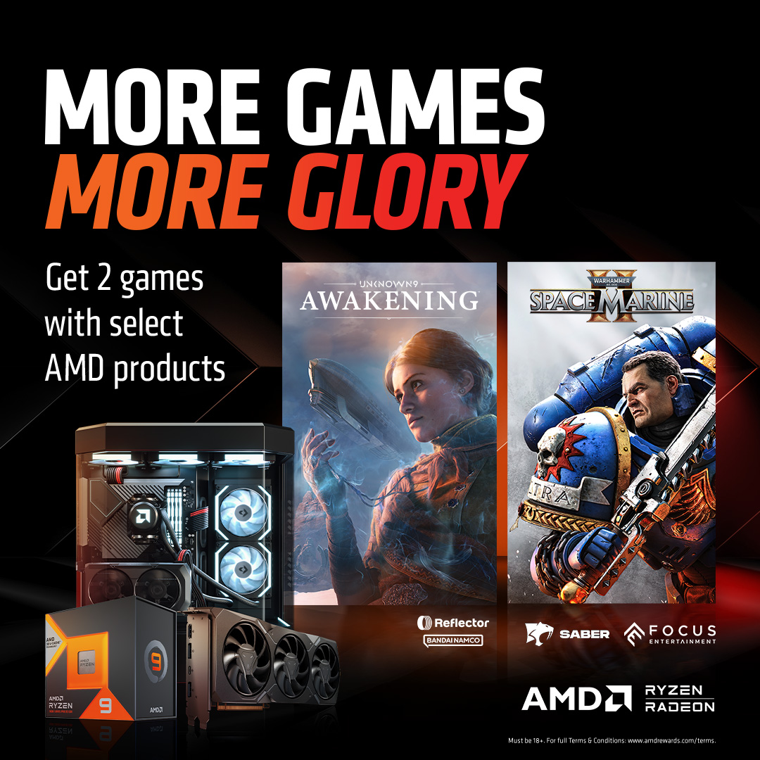  Get 2 games with select AMD products