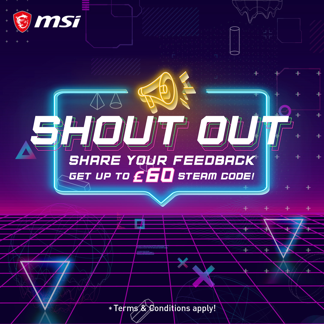  Earn Steam codes with MSI