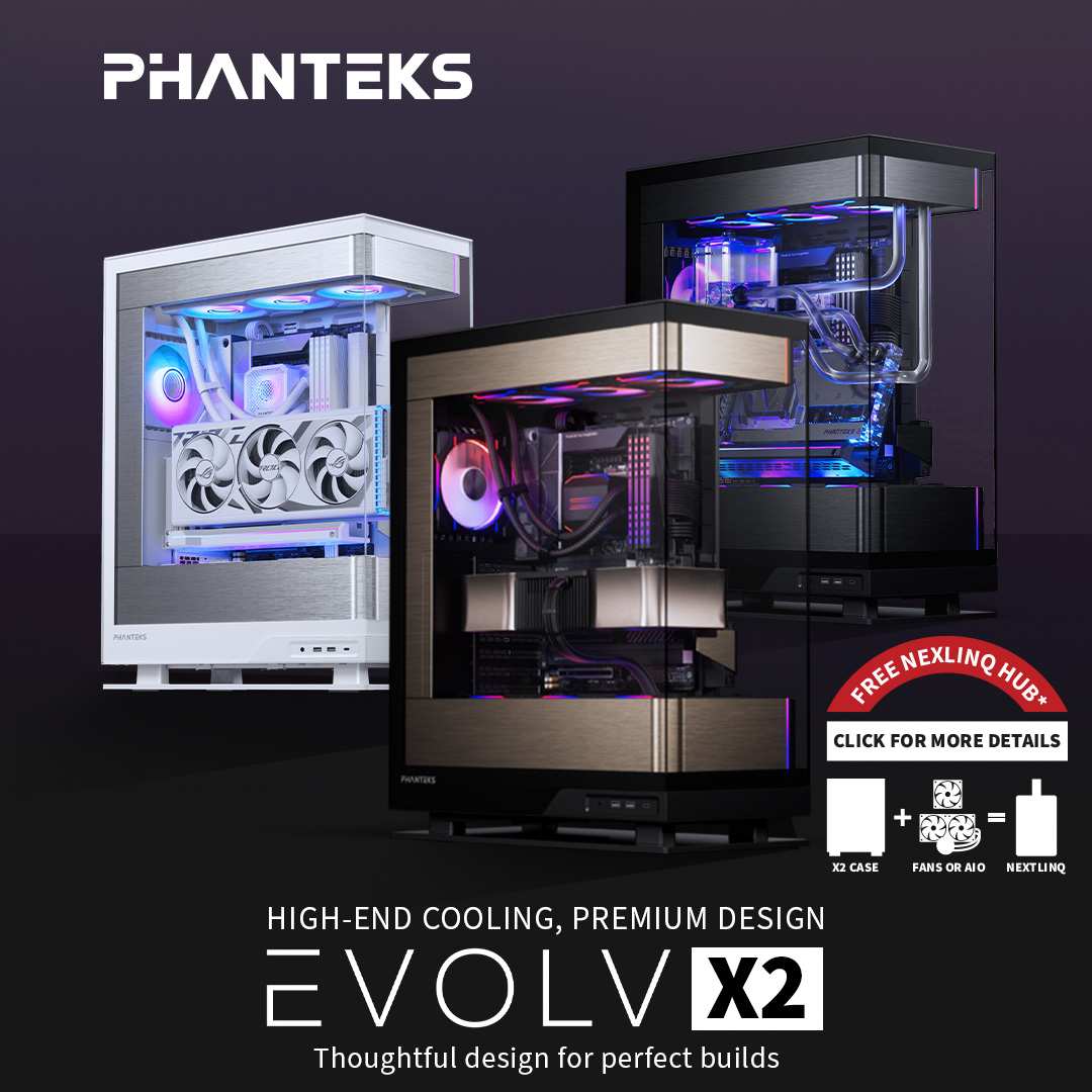 Get a free Nexlinq Hub with qualifying Phanteks products